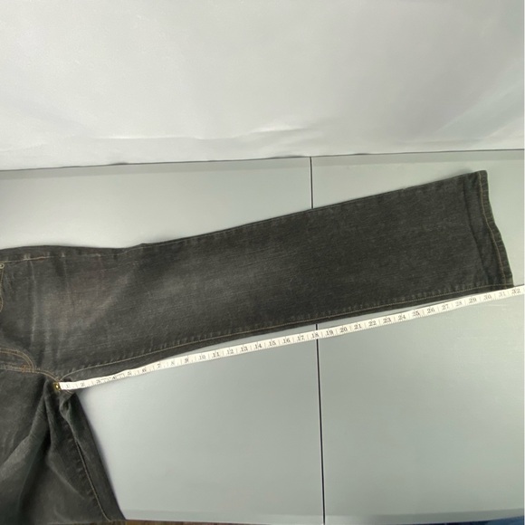 Ann Taylor Loft black faded original boot denim jeans women's sz 2 - Picture 8 of 12